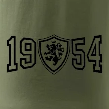 Narozeninový motiv - znak - 1954 Narozeninový motiv - znak - 1954