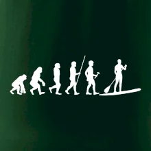 Evoluce paddleboard muž