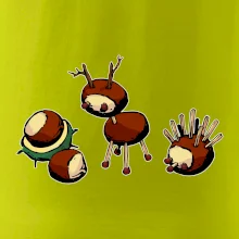 Kaštanová zvířátka - v řadě