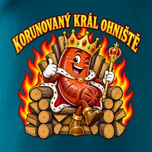 Korunovaný král ohniště