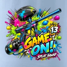 Barevná exploze game on paintball