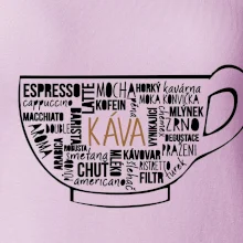 Káva - hrníček názvy