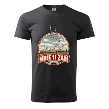 Liblice B bortící se věže moje 11 září retro odznak