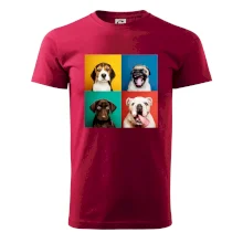 Psi štěňata koláž