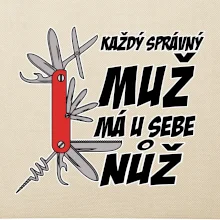 Každý správný muž, má u sebe nůž