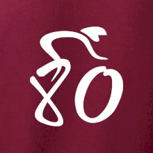 Cyklista slaví osmdesátiny (80)