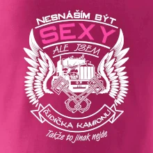 Nesnáším být sexy - kamioňák ( řidička kamionu )