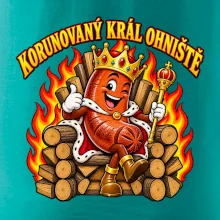 Korunovaný král ohniště