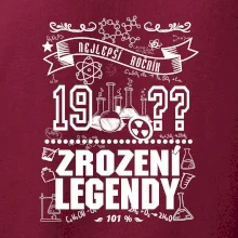 Zrození legendy pro chemika