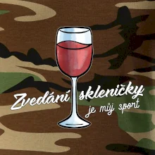 Zvedání skleničky je můj sport