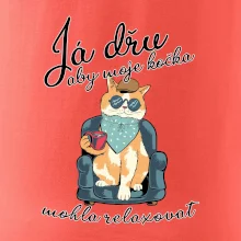 Já dřu, aby moje kočka mohla relaxovat