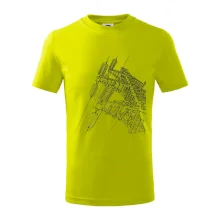 Nákres stožáru vysokého napětí