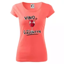 Víno je můj valentýn
