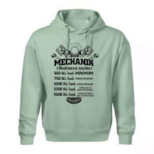 Mechanik - hodinová sazba Mechanik - hodinová sazba