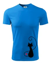 Zamilovaná kočka zpředu