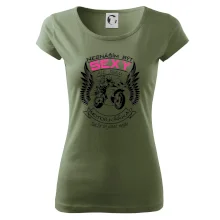 Nesnáším být sexy - motorkářka (motorka)