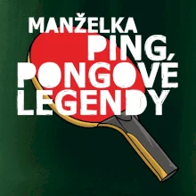 Manželka ping pongové legendy