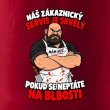 Řezník skvělý zákaznický servis