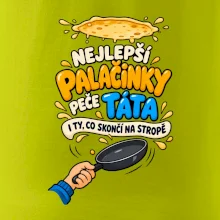 Nejlepší palačinky peče táta I ty co skončí na stropě