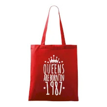 Queens are born in 1987