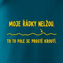 Moje řádky nelžou křivé polní brázdy