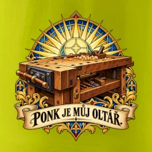 Truhlářský ponk je můj oltář