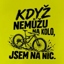 Když nemůžu na kolo jsem na nic - bahno