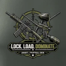 Taktická výzva lock load dominate airsoft