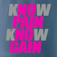 Know Pain, Know Gain Know Pain, Know Gain
