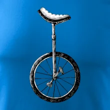 jednokolka kreslená