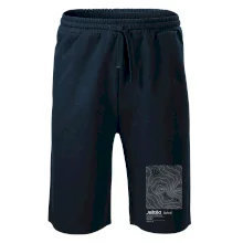 Ještěd - vrstevnice v obdélníku