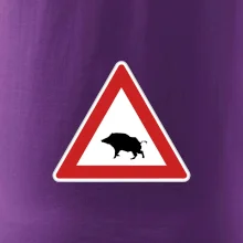 Dopravní značka - Pozor divočák