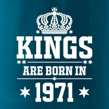 Kings are born in 1971