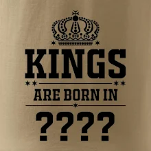 Kings are born in  (vlastní měsíc narození)
