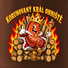 Korunovaný král ohniště