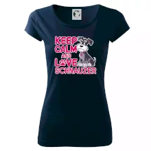 Keep calm and love Schnauzer