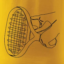Tenisová raketa jednim tahem