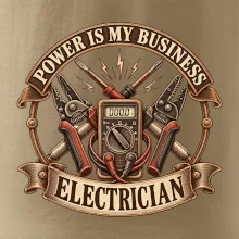 Power is my business elektrikářské nářadí