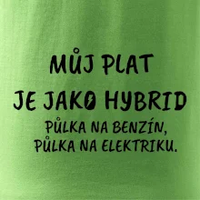 Můj plat jako hybrid