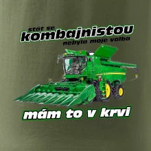 Stát se kombajnistou nebyla moje volba