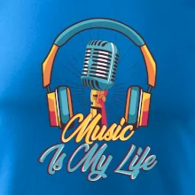 Music is my life sluchátka