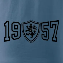 Narozeninový motiv - znak - 1957