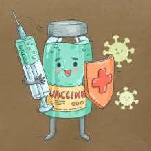Cartoon vaccine