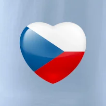 České srdce - vlajka