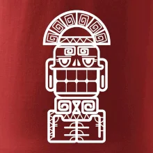 Mayové - socha se zuby