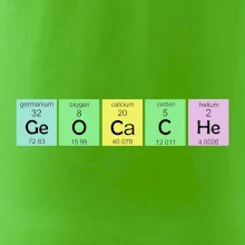 Geocache - periodická tabulka