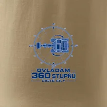 Král otoče bagru 360 stupňů čisté síly