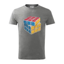 Rubikova kostka kreslená