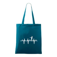 EKG tanečnice salsy