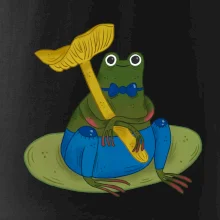 Žába s houbou  (studio-arte.cz)